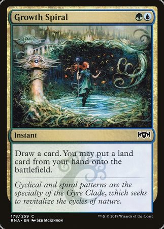 Growth Spiral [Ravnica Allegiance] | Black Swamp Games