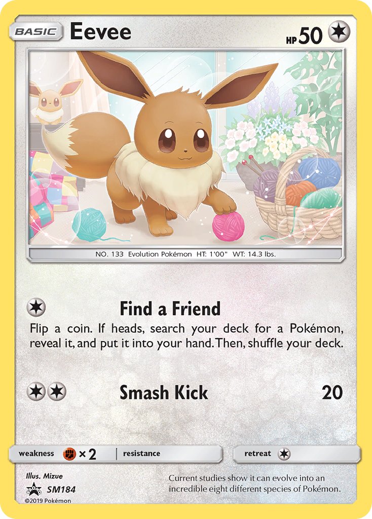 Eevee (SM184) [Sun & Moon: Black Star Promos] | Black Swamp Games