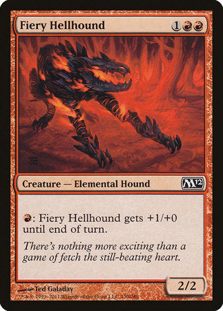 Fiery Hellhound [Magic 2012] | Black Swamp Games