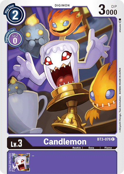 Candlemon [BT3-076] [Release Special Booster Ver.1.5] | Black Swamp Games