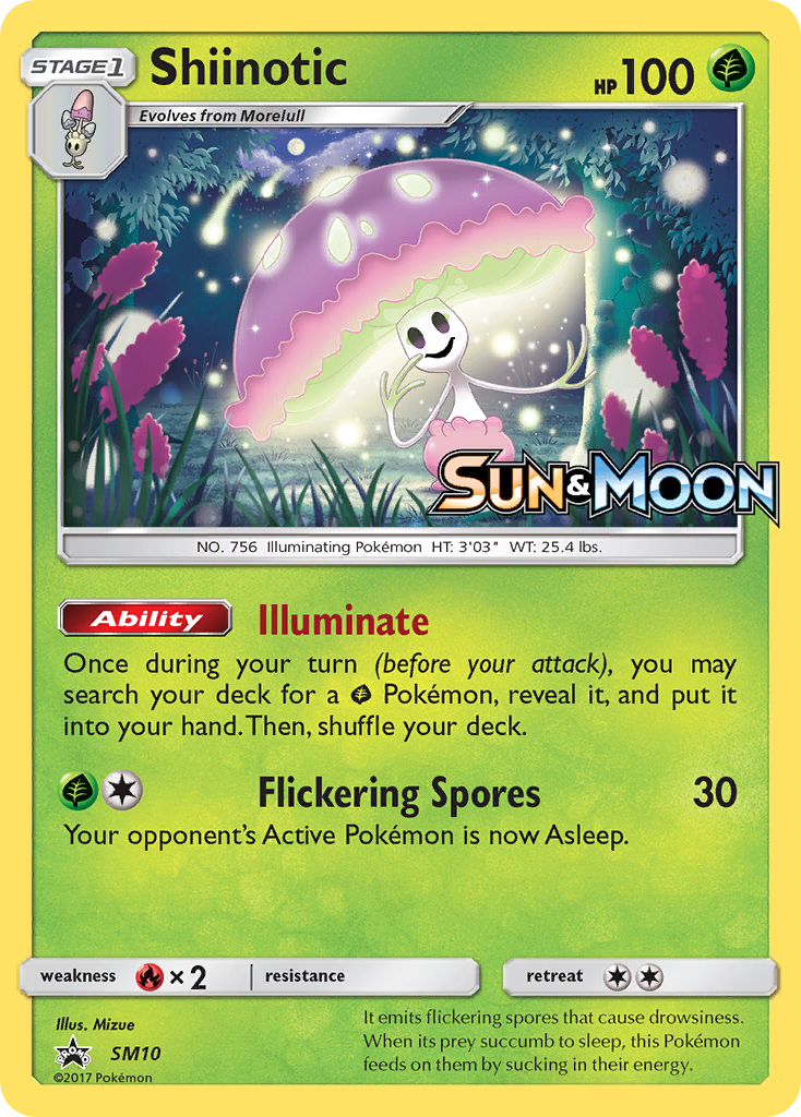 Shiinotic (SM10) [Sun & Moon: Black Star Promos] | Black Swamp Games