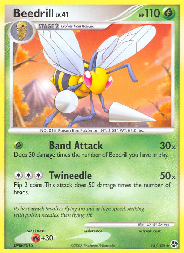 Beedrill (13/106) [Diamond & Pearl: Great Encounters] | Black Swamp Games