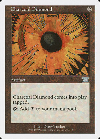 Charcoal Diamond [Classic Sixth Edition] | Black Swamp Games