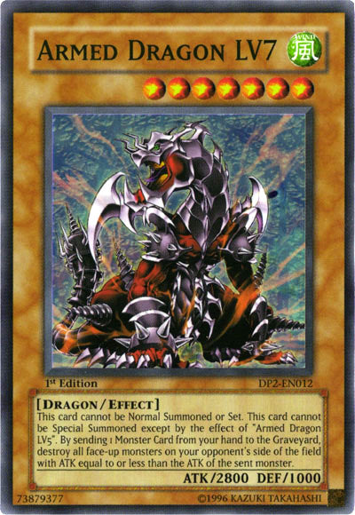 Armed Dragon LV7 [DP2-EN012] Super Rare | Black Swamp Games