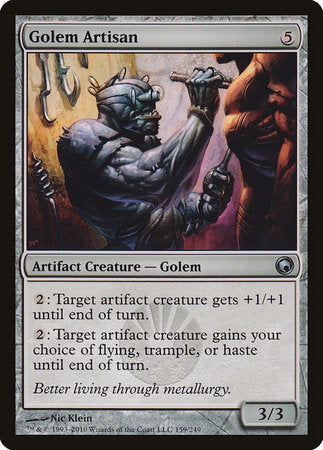 Golem Artisan [Scars of Mirrodin] | Black Swamp Games