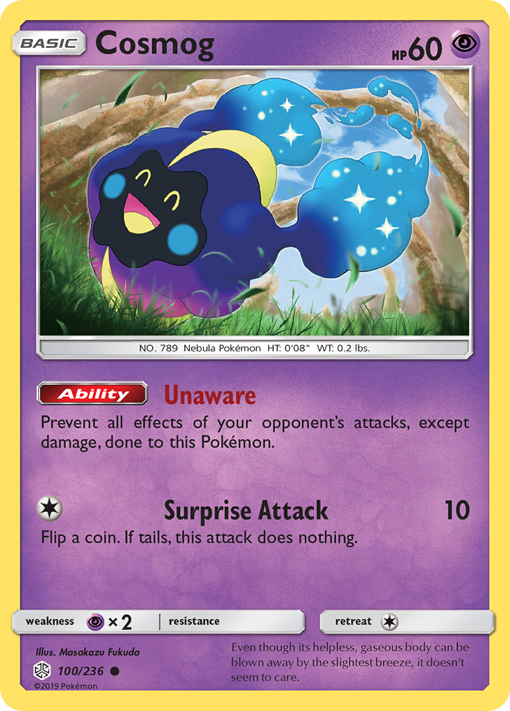 Cosmog (100/236) [Sun & Moon: Cosmic Eclipse] | Black Swamp Games