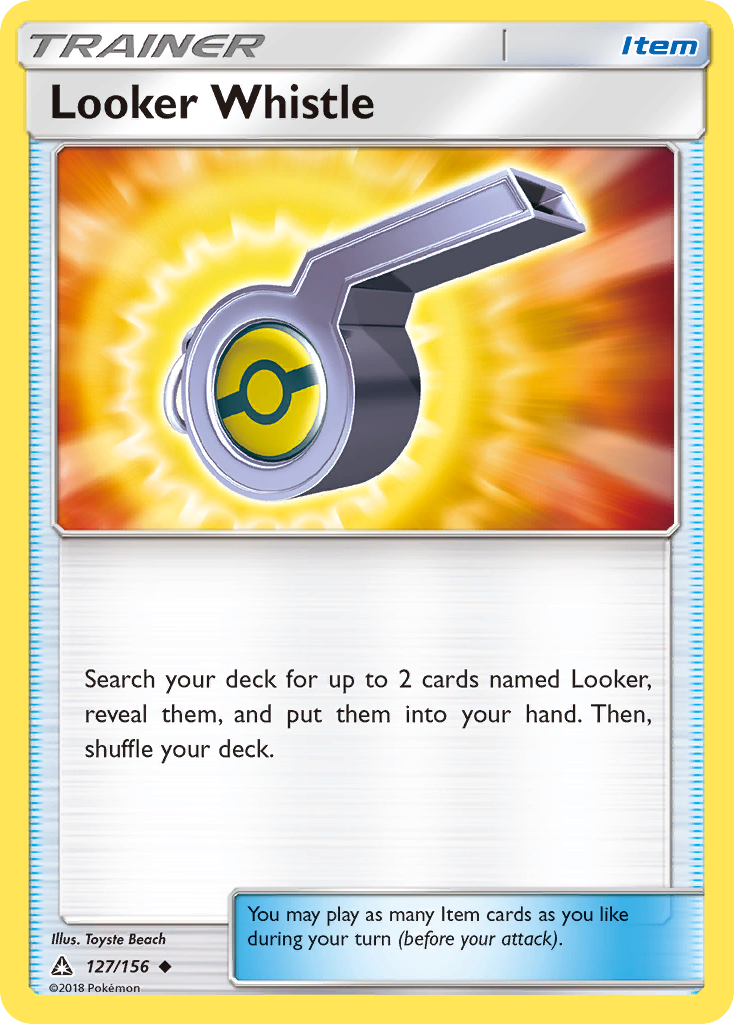 Looker Whistle (127/156) [Sun & Moon: Ultra Prism] | Black Swamp Games