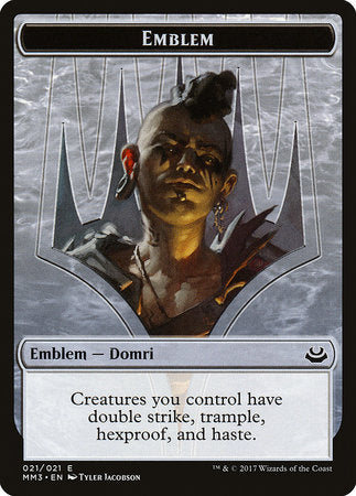 Emblem - Domri Rade [Modern Masters 2017 Tokens] | Black Swamp Games