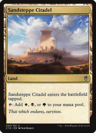 Sandsteppe Citadel [Commander 2016] | Black Swamp Games
