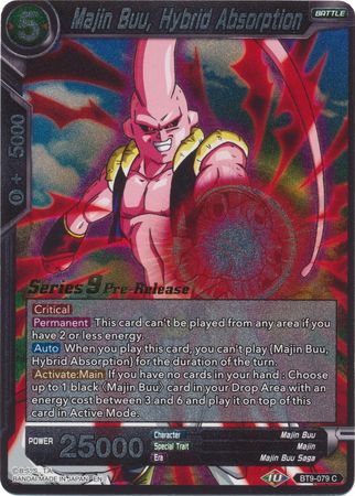 Majin Buu, Hybrid Absorption [BT9-079] | Black Swamp Games