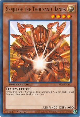Senju of the Thousand Hands [SS04-ENA11] Common | Black Swamp Games