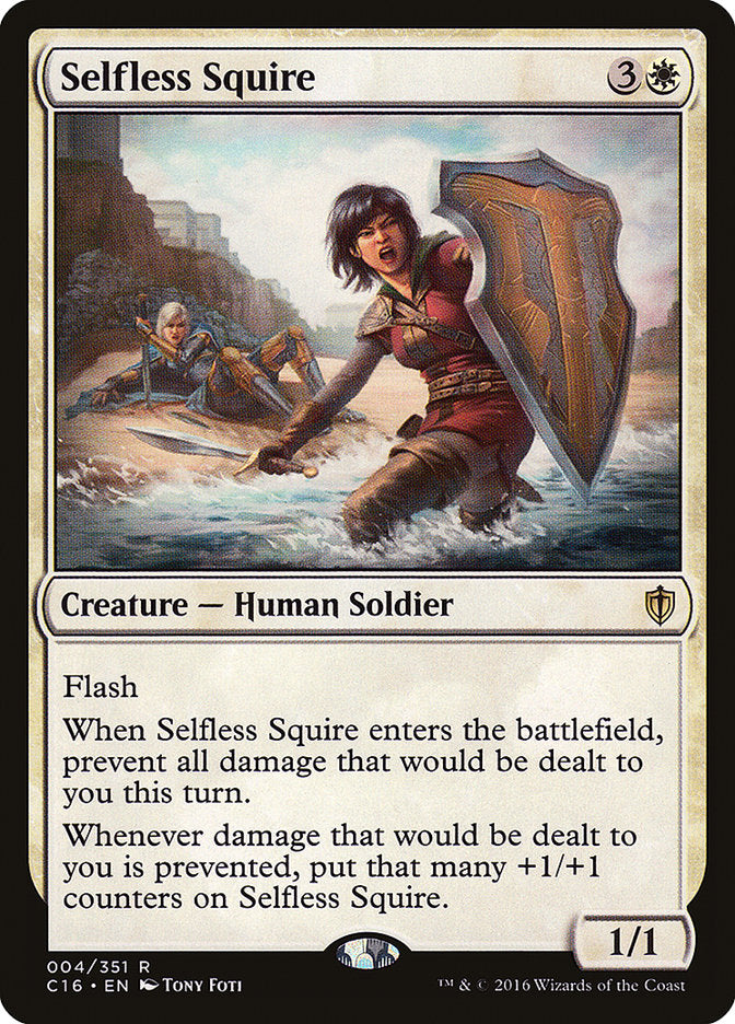 Selfless Squire [Commander 2016] | Black Swamp Games