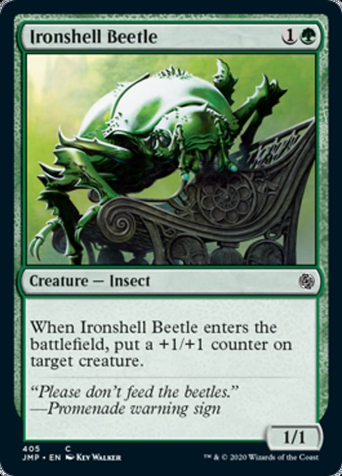 Ironshell Beetle [Jumpstart] | Black Swamp Games