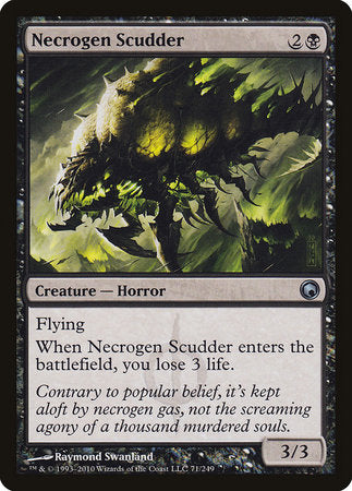 Necrogen Scudder [Scars of Mirrodin] | Black Swamp Games