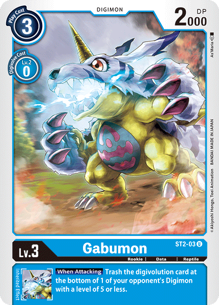 Gabumon [ST2-03] [Starter Deck: Cocytus Blue] | Black Swamp Games