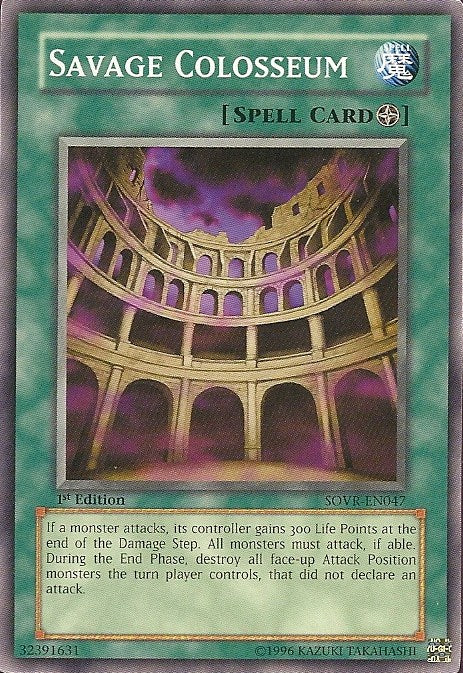 Savage Colosseum [SOVR-EN047] Common | Black Swamp Games