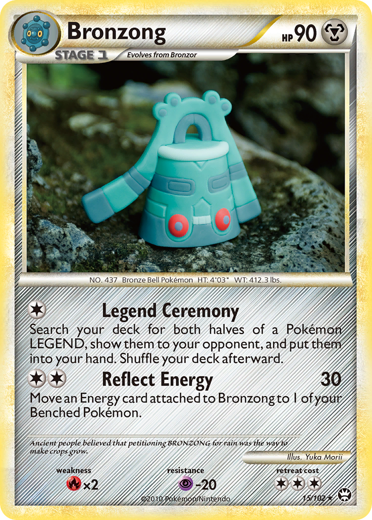 Bronzong (15/102) [HeartGold & SoulSilver: Triumphant] | Black Swamp Games