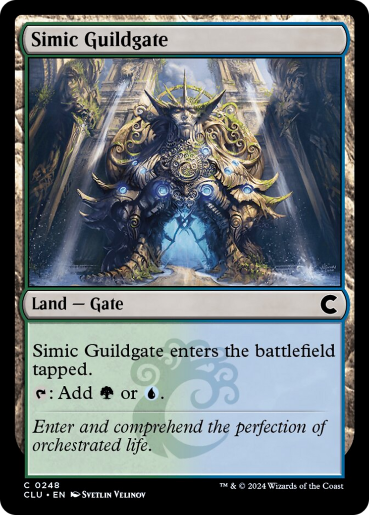 Simic Guildgate [Ravnica: Clue Edition] | Black Swamp Games