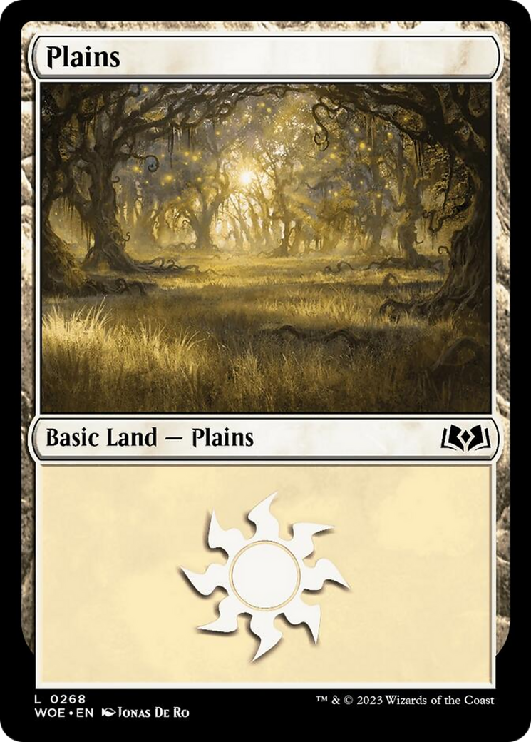 Plains (0268) [Wilds of Eldraine] | Black Swamp Games