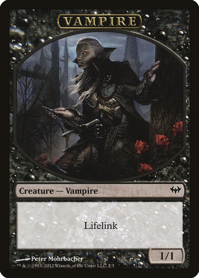 Vampire [Dark Ascension Tokens] | Black Swamp Games