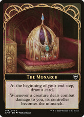 Golem // The Monarch Token [Commander Legends Tokens] | Black Swamp Games