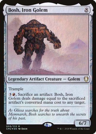 Bosh, Iron Golem [Commander Anthology Volume II] | Black Swamp Games