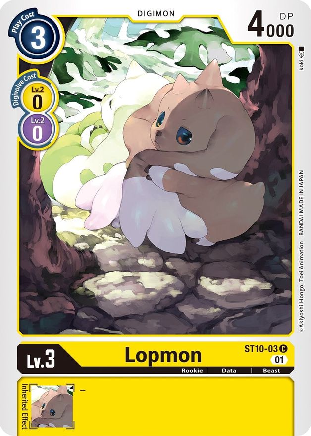 Lopmon [ST10-03] [Starter Deck: Parallel World Tactician] | Black Swamp Games