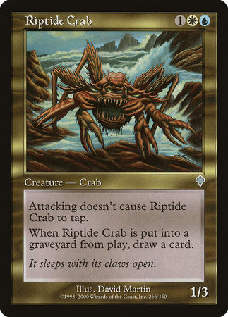 Riptide Crab [Invasion] | Black Swamp Games