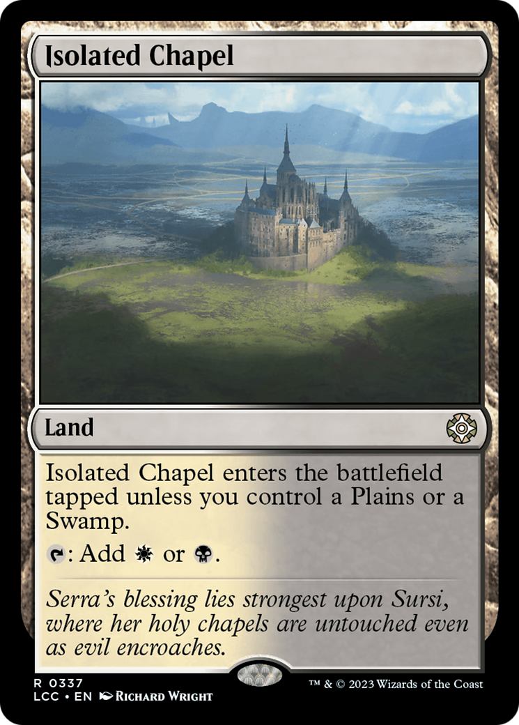 Isolated Chapel [The Lost Caverns of Ixalan Commander] | Black Swamp Games