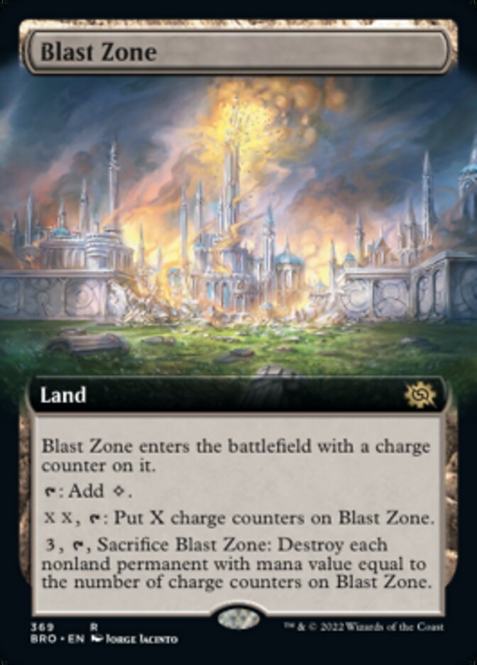 Blast Zone (Extended Art) [The Brothers' War] | Black Swamp Games