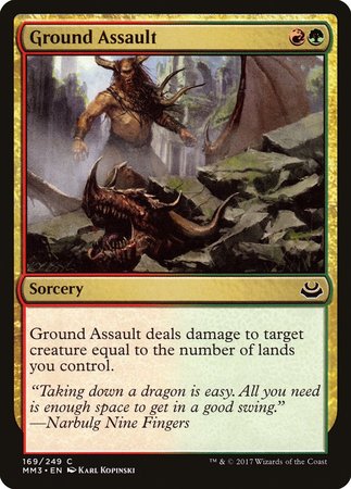 Ground Assault [Modern Masters 2017] | Black Swamp Games