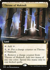 Throne of Makindi (Extended Art) [Zendikar Rising] | Black Swamp Games
