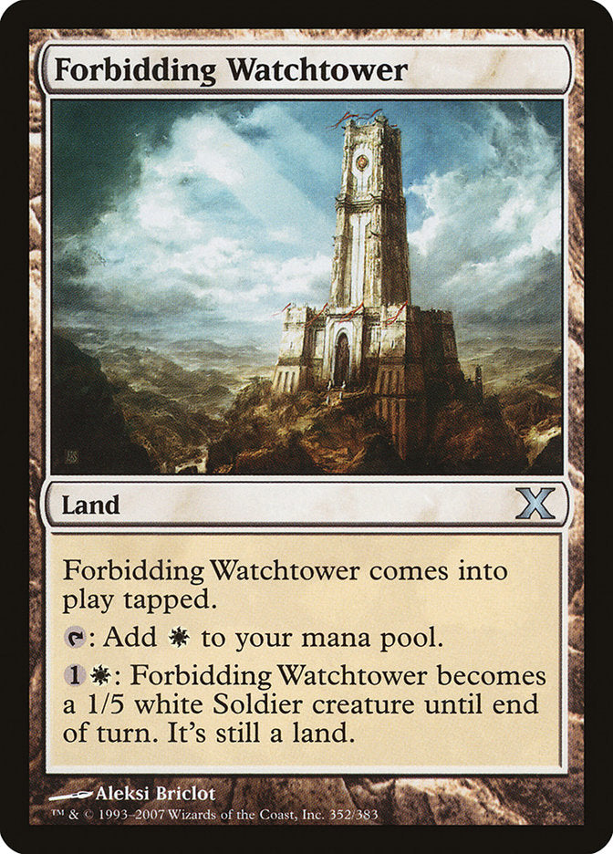 Forbidding Watchtower [Tenth Edition] | Black Swamp Games