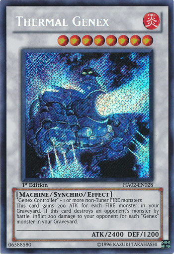 Thermal Genex [HA02-EN028] Secret Rare | Black Swamp Games