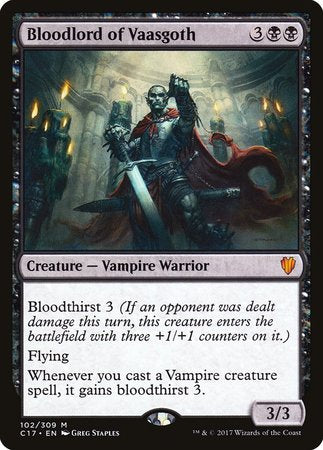 Bloodlord of Vaasgoth [Commander 2017] | Black Swamp Games