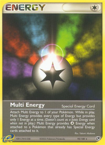 Multi Energy (93/100) [EX: Sandstorm] | Black Swamp Games