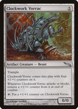 Clockwork Vorrac [Mirrodin] | Black Swamp Games