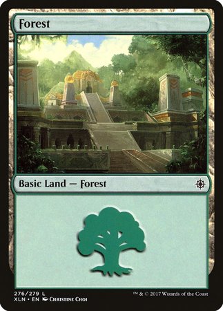 Forest (276) [Ixalan] | Black Swamp Games