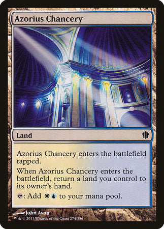 Azorius Chancery [Commander 2013] | Black Swamp Games