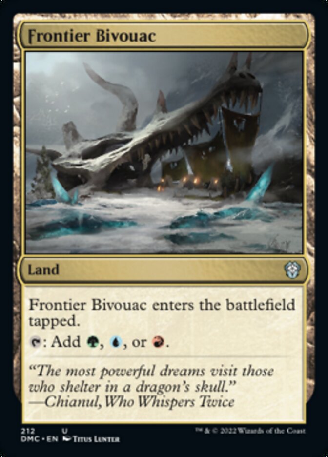 Frontier Bivouac [Dominaria United Commander] | Black Swamp Games