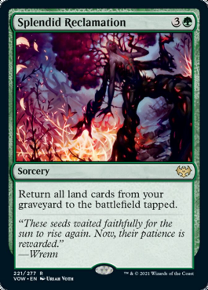 Splendid Reclamation [Innistrad: Crimson Vow] | Black Swamp Games