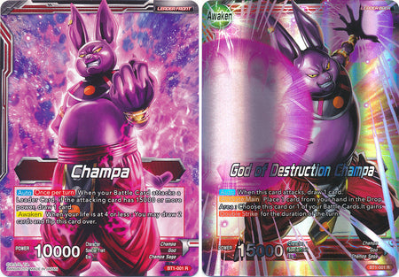Champa // God of Destruction Champa [BT1-001] | Black Swamp Games