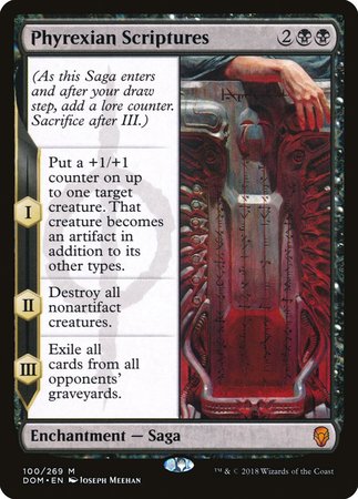 Phyrexian Scriptures [Dominaria] | Black Swamp Games