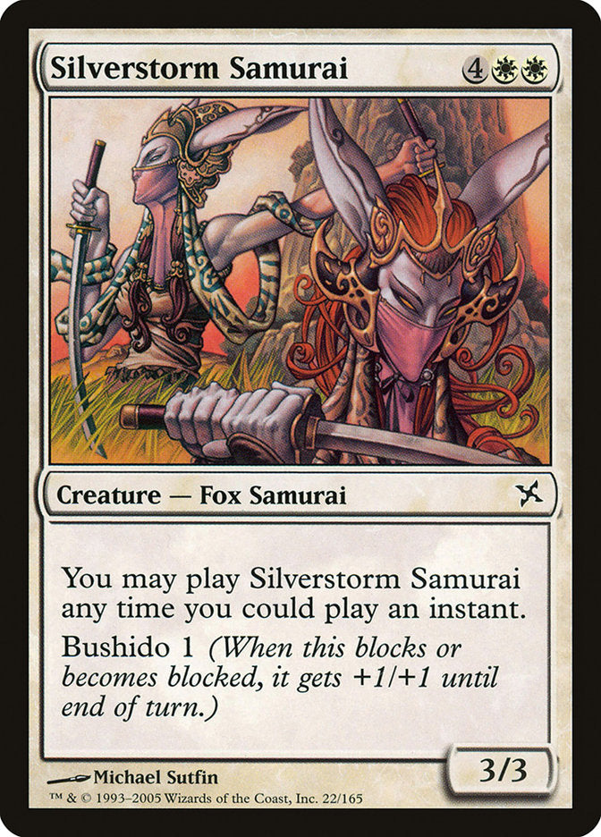 Silverstorm Samurai [Betrayers of Kamigawa] | Black Swamp Games