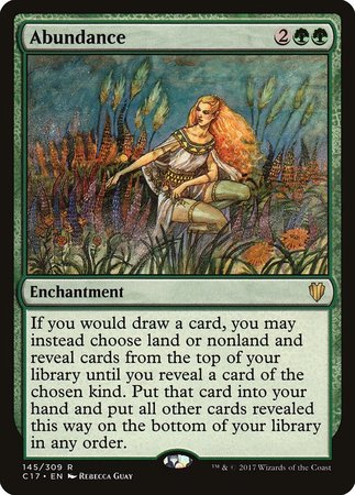 Abundance [Commander 2017] | Black Swamp Games