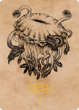 Gluntch, the Bestower Art Card (Gold-Stamped Signature) [Commander Legends: Battle for Baldur's Gate Art Series] | Black Swamp Games