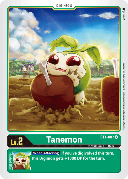 Tanemon [BT1-007] [Release Special Booster Ver.1.0] | Black Swamp Games