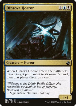 Dinrova Horror [Battlebond] | Black Swamp Games
