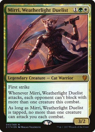 Mirri, Weatherlight Duelist [Commander 2017] | Black Swamp Games