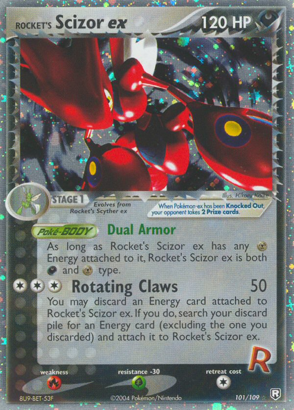 Rocket's Scizor ex (101/109) [EX: Team Rocket Returns] | Black Swamp Games